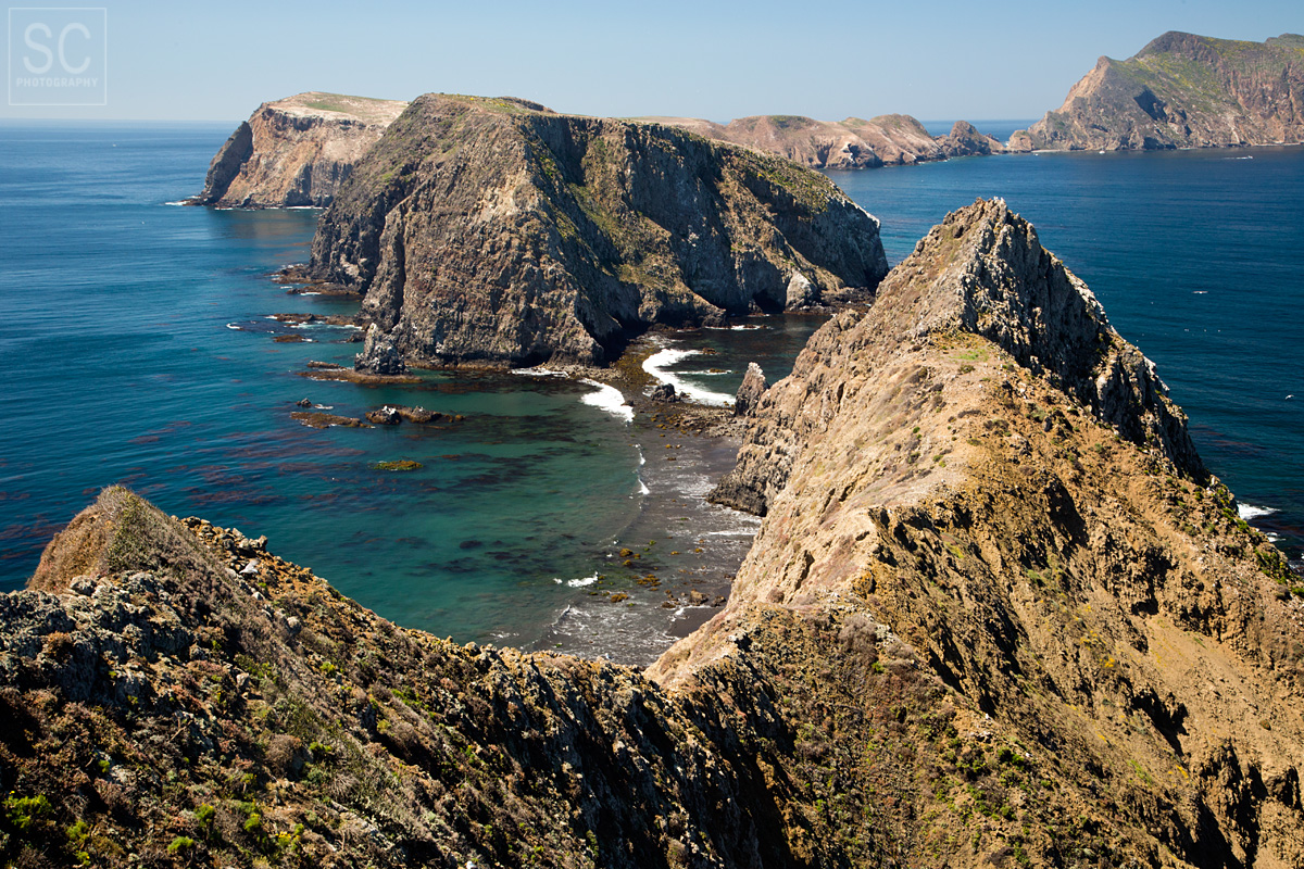 View from Inspiration Point on Anacapa 