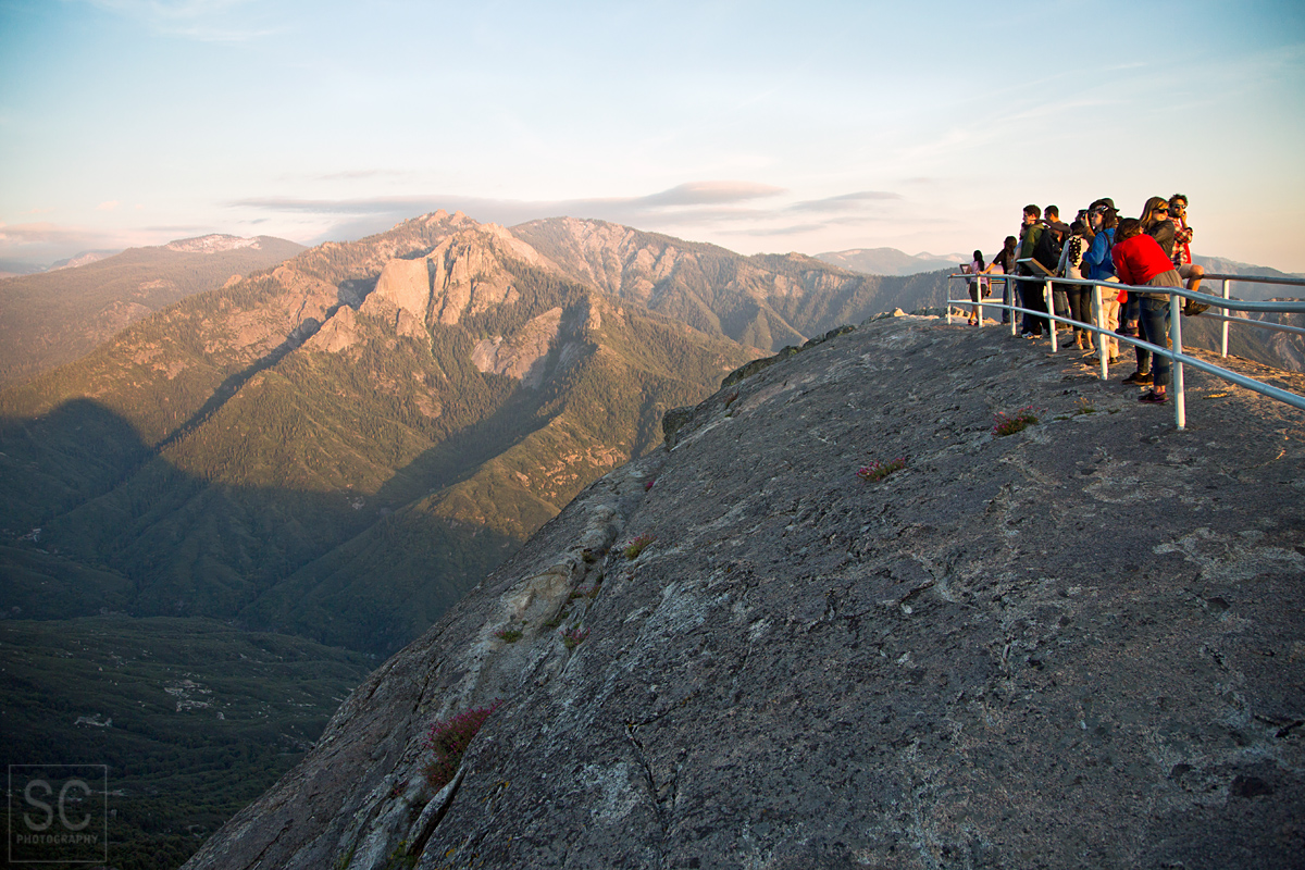On top of Moro Rock