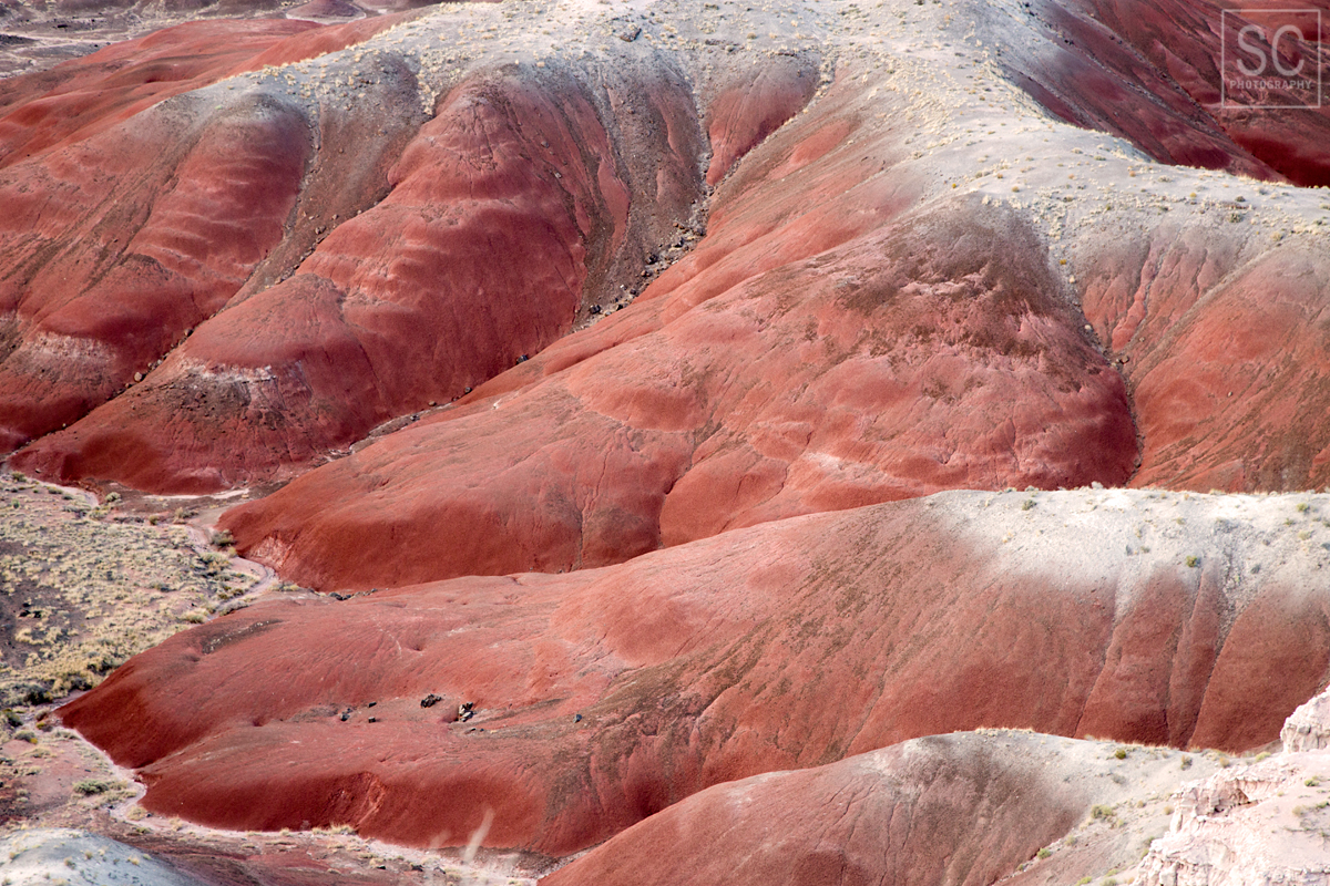 Painted Desert hills