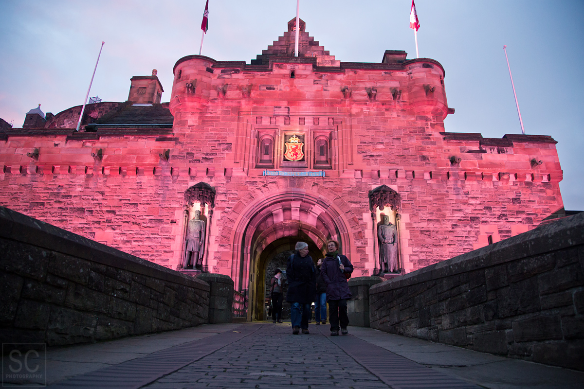 Entrance to Edinburgh Castle