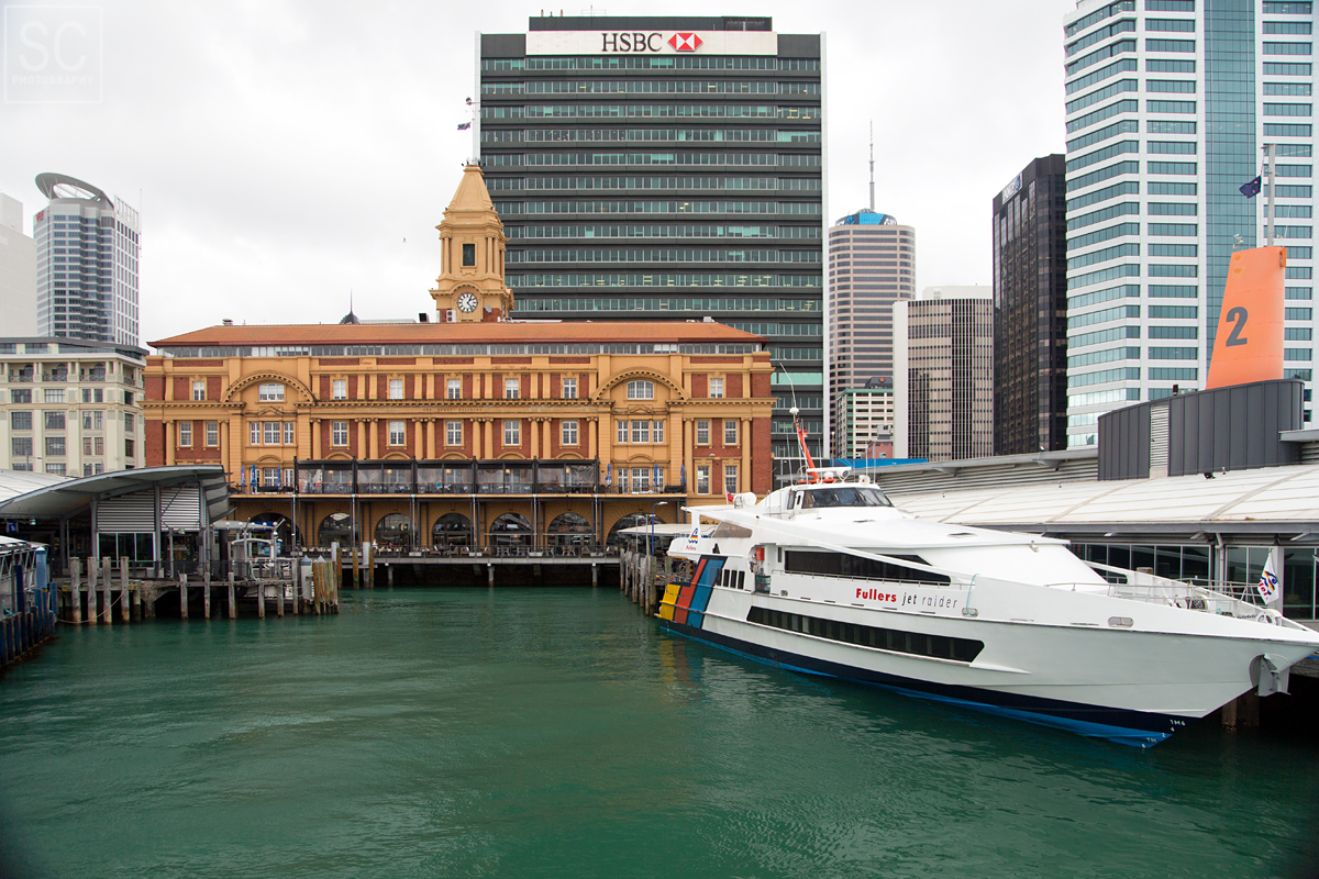Auckland dock area