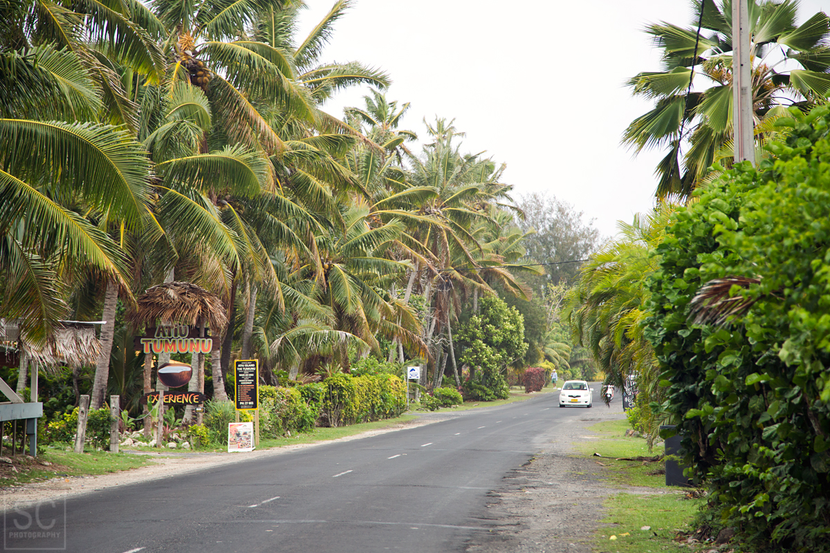 Main road on the island