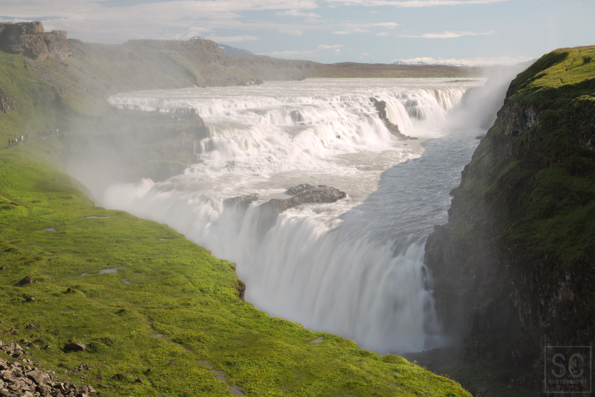 Watch Gullfoss waterfall from all vantage points