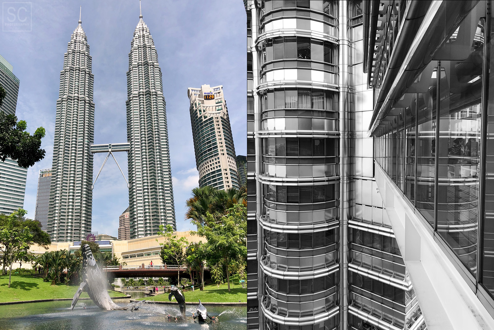 Petronas Towers are pretty impressive in person